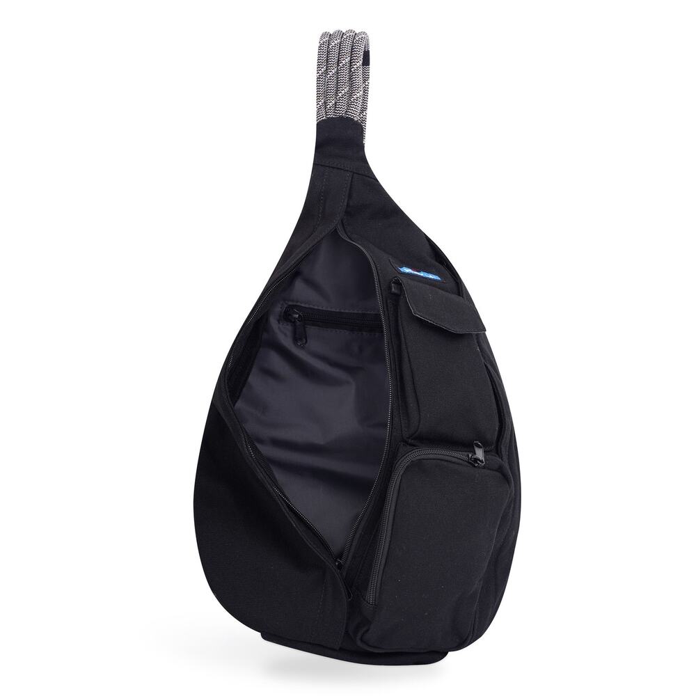 Kavu Rope Bag in Black - Picture 2 of 6